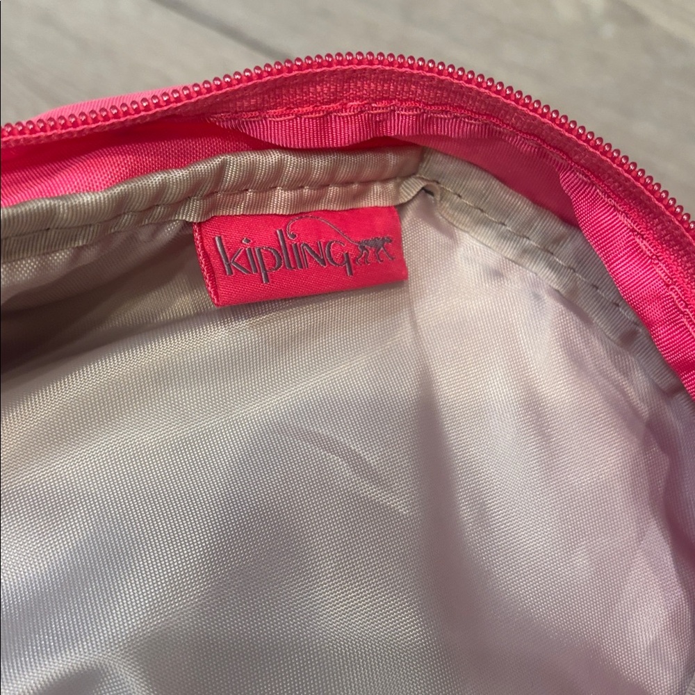 Kipling Pink Rollinv Backpack - image 7